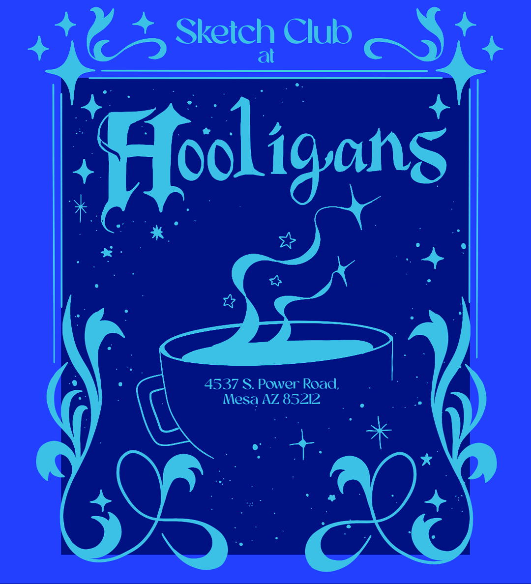 Drip n' Draw w/ Hooligan's Coffeehouse